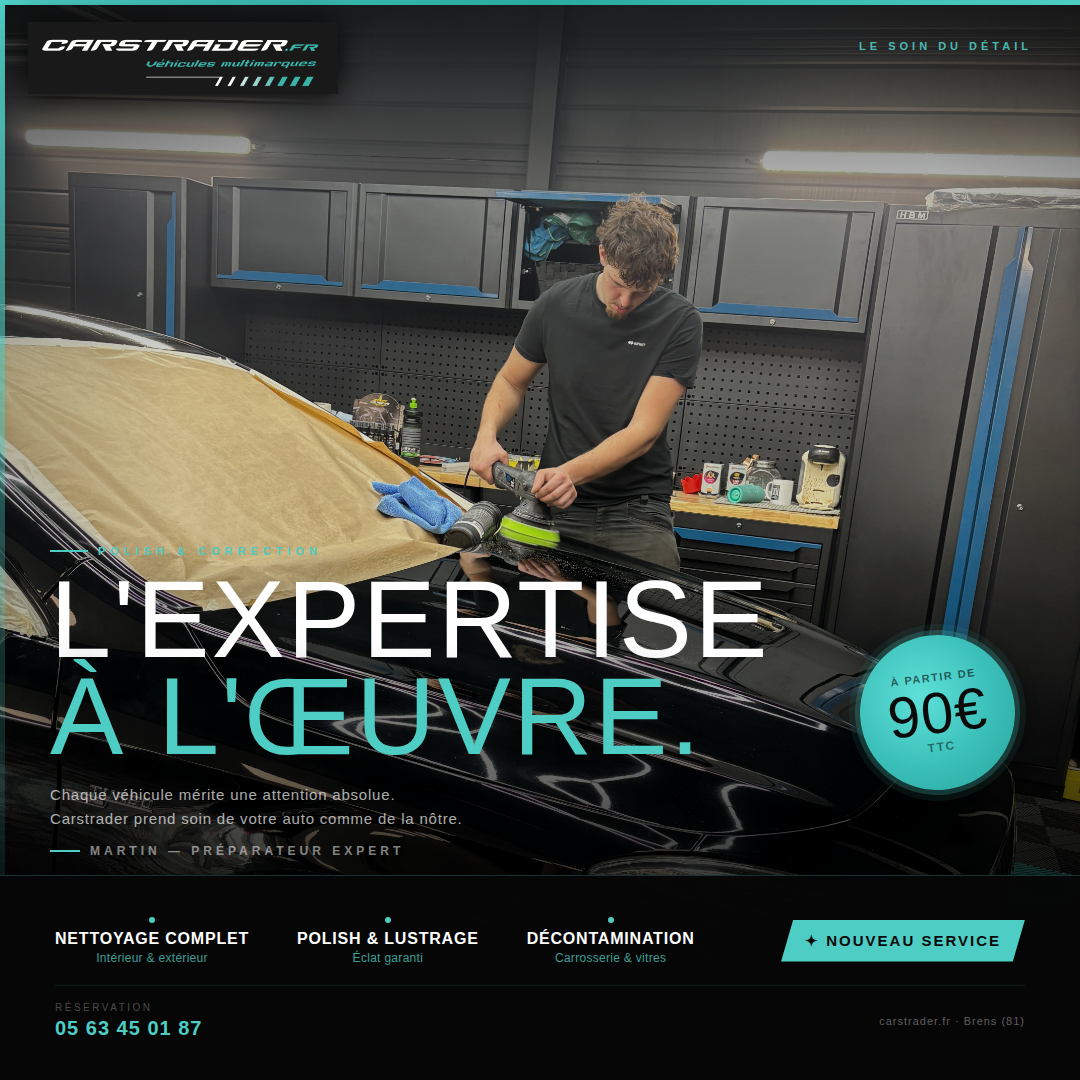 Nettoyage auto professionnel dans le Tarn